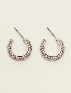 Sparkle Hoop Earrings