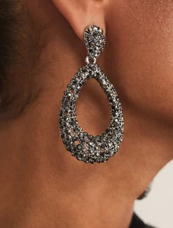 Sparkle Teardrop Earring