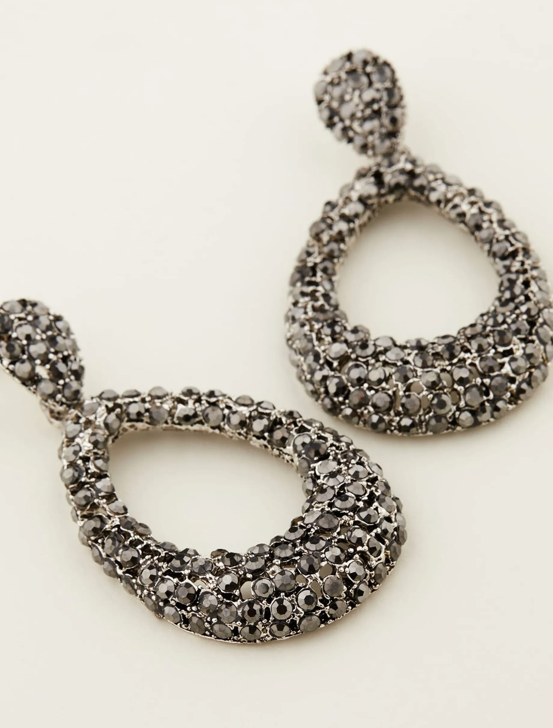 Sparkle Teardrop Earring
