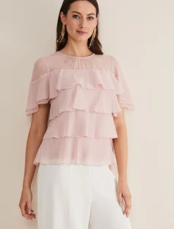 Stacey Ruffle Blouse