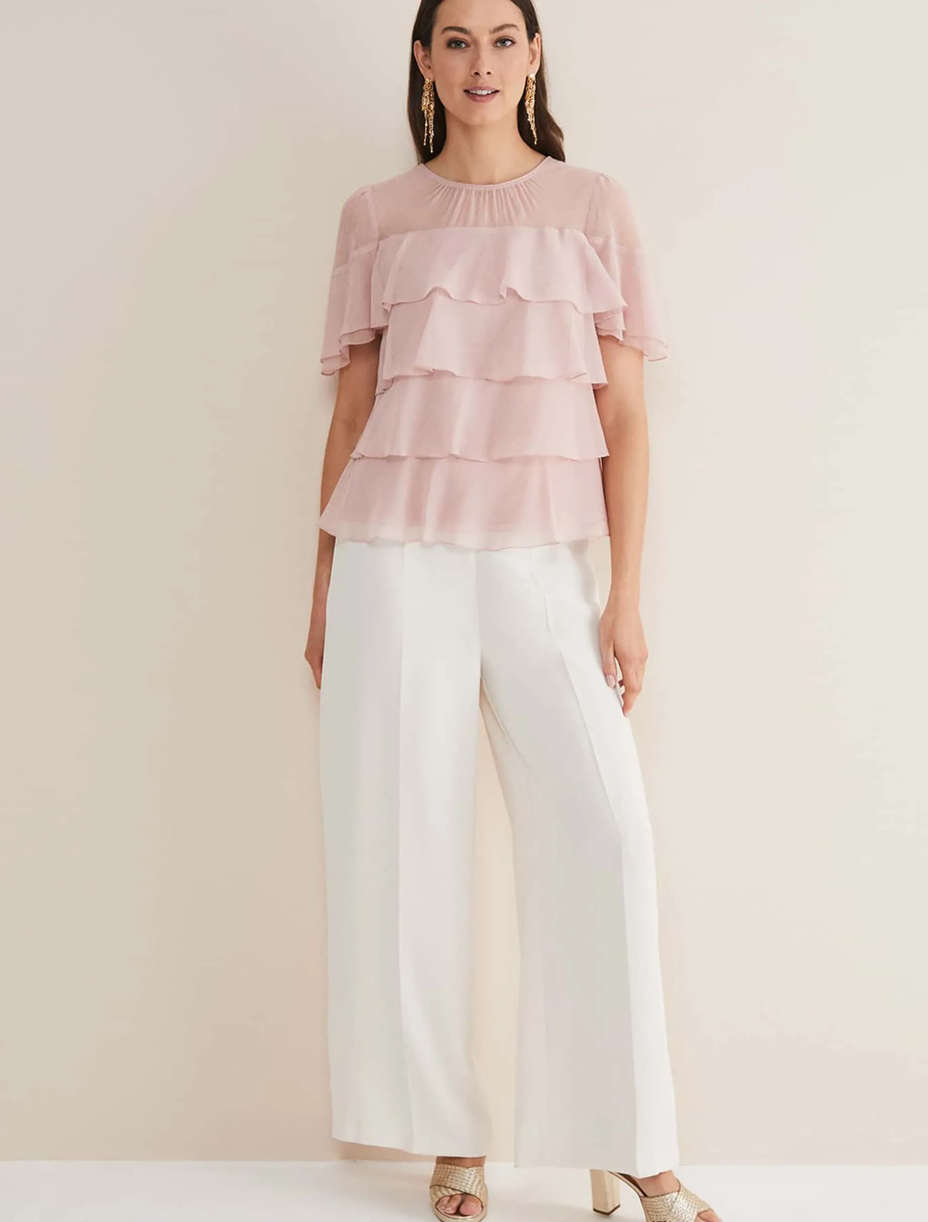 Stacey Ruffle Blouse