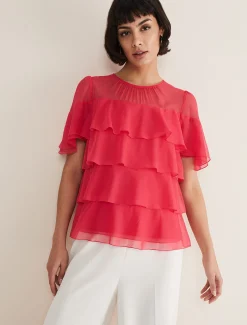 Stacey Ruffle Blouse