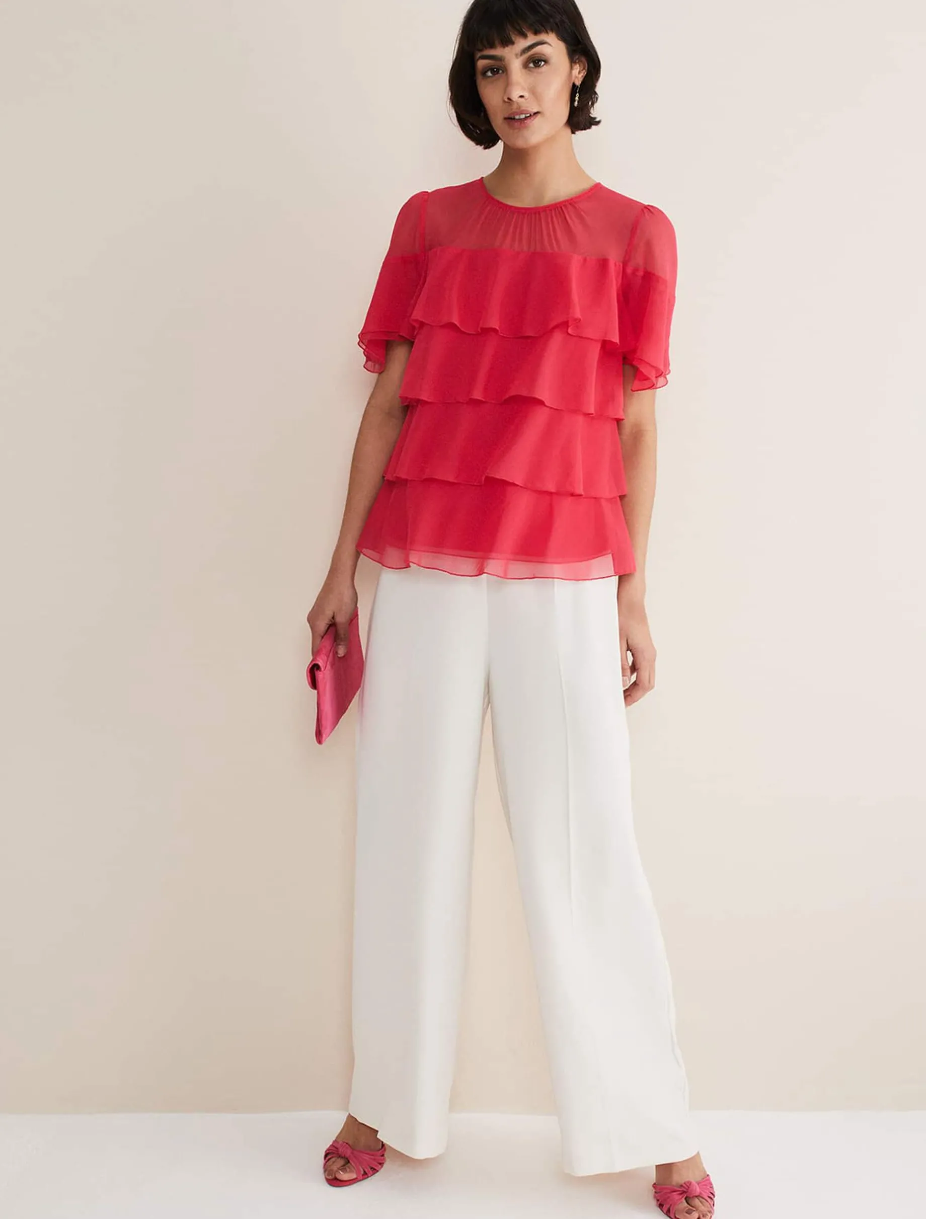 Stacey Ruffle Blouse