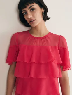 Stacey Ruffle Blouse