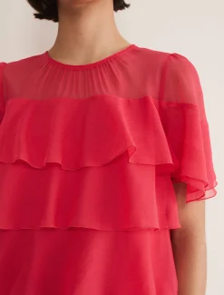 Stacey Ruffle Blouse