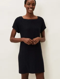 Starla Textured Tunic Dress