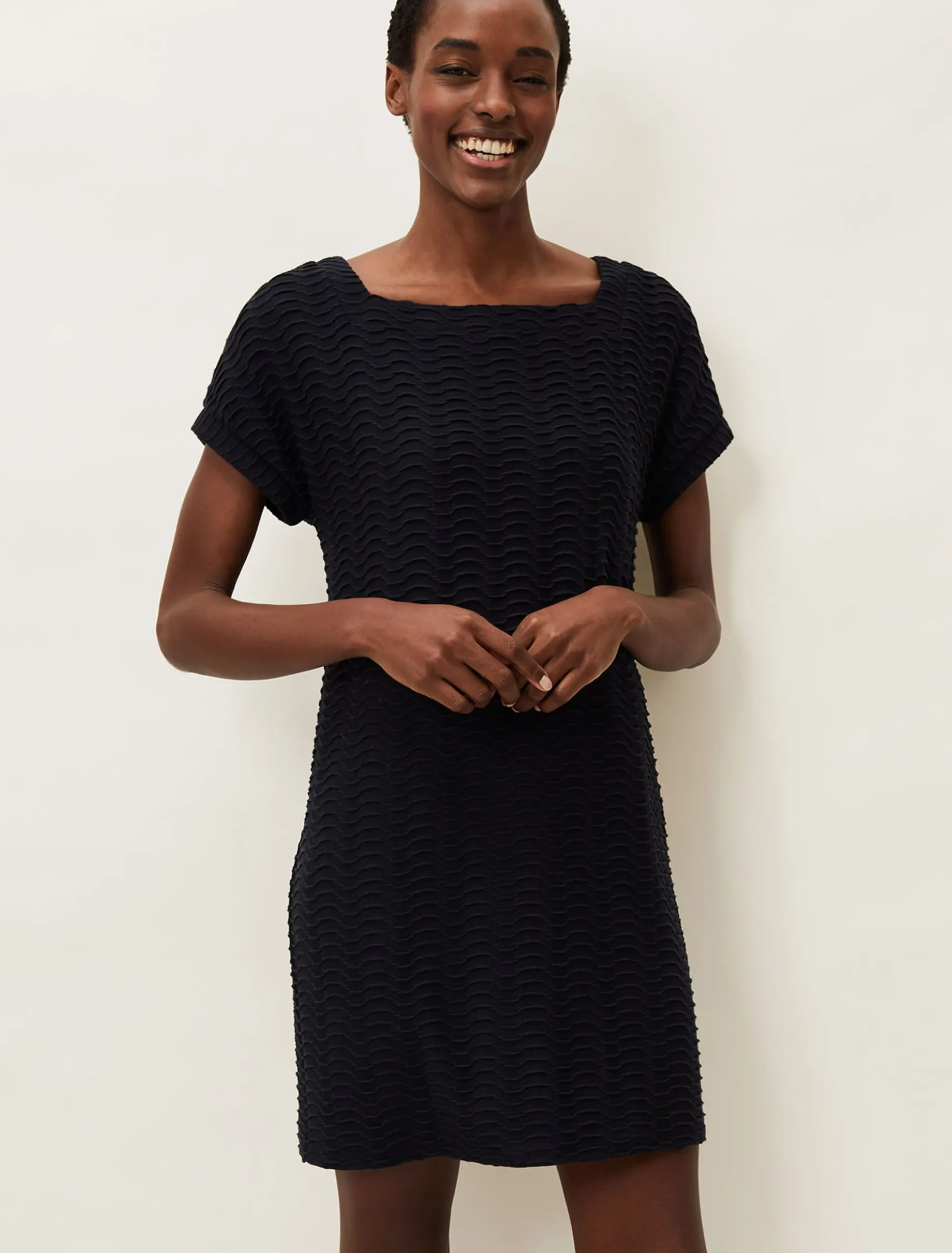 Starla Textured Tunic Dress