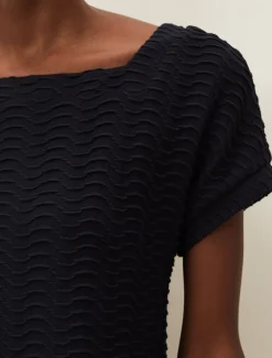 Starla Textured Tunic Dress