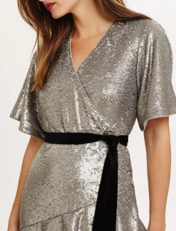 Starlette Sequined Maxi Dress