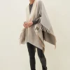 Stefana Colourblock Cape