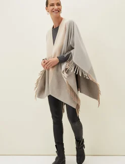 Stefana Colourblock Cape