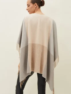 Stefana Colourblock Cape