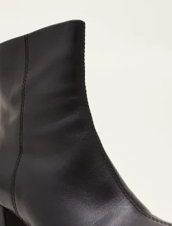 Stitched Leather Boot