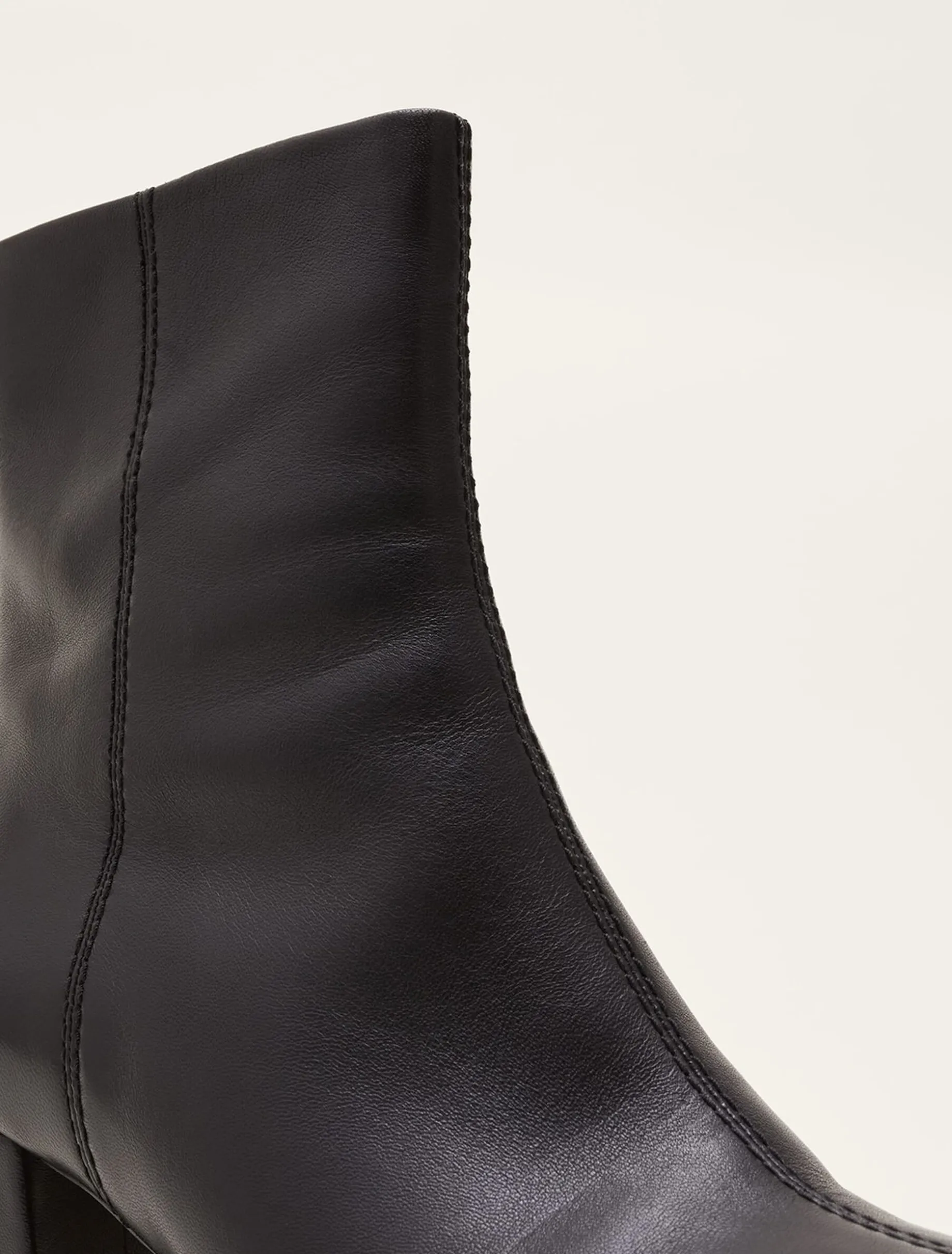 Stitched Leather Boot