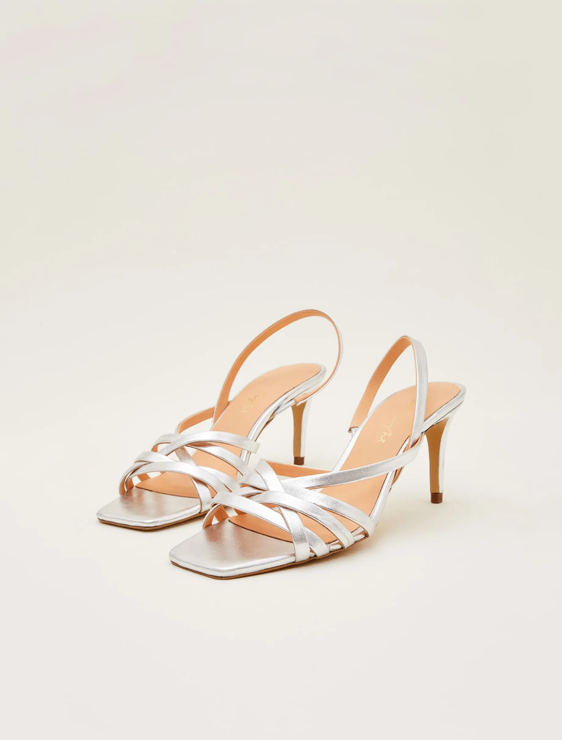 Strappy Sling Back Sandals