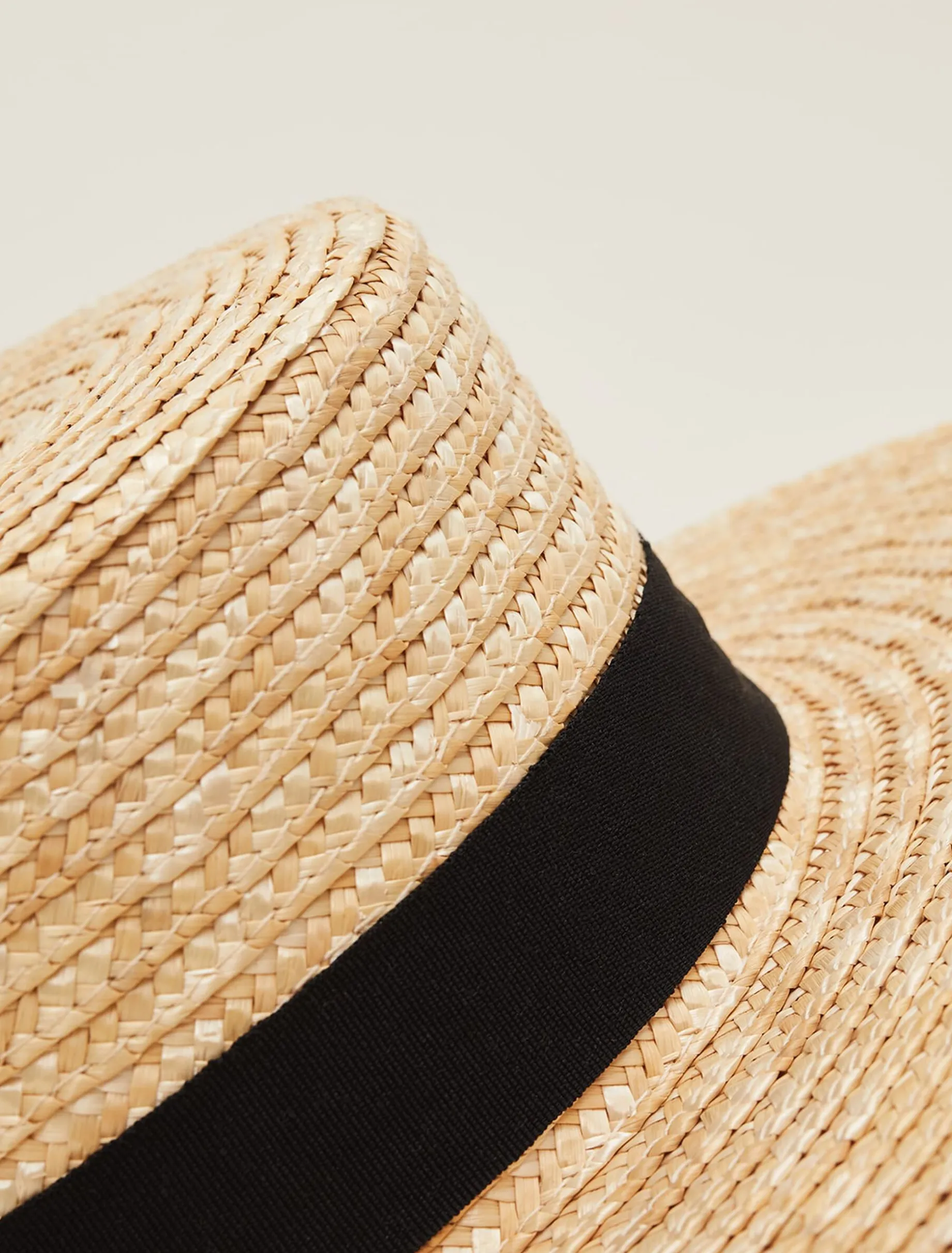 Straw Boater Hat