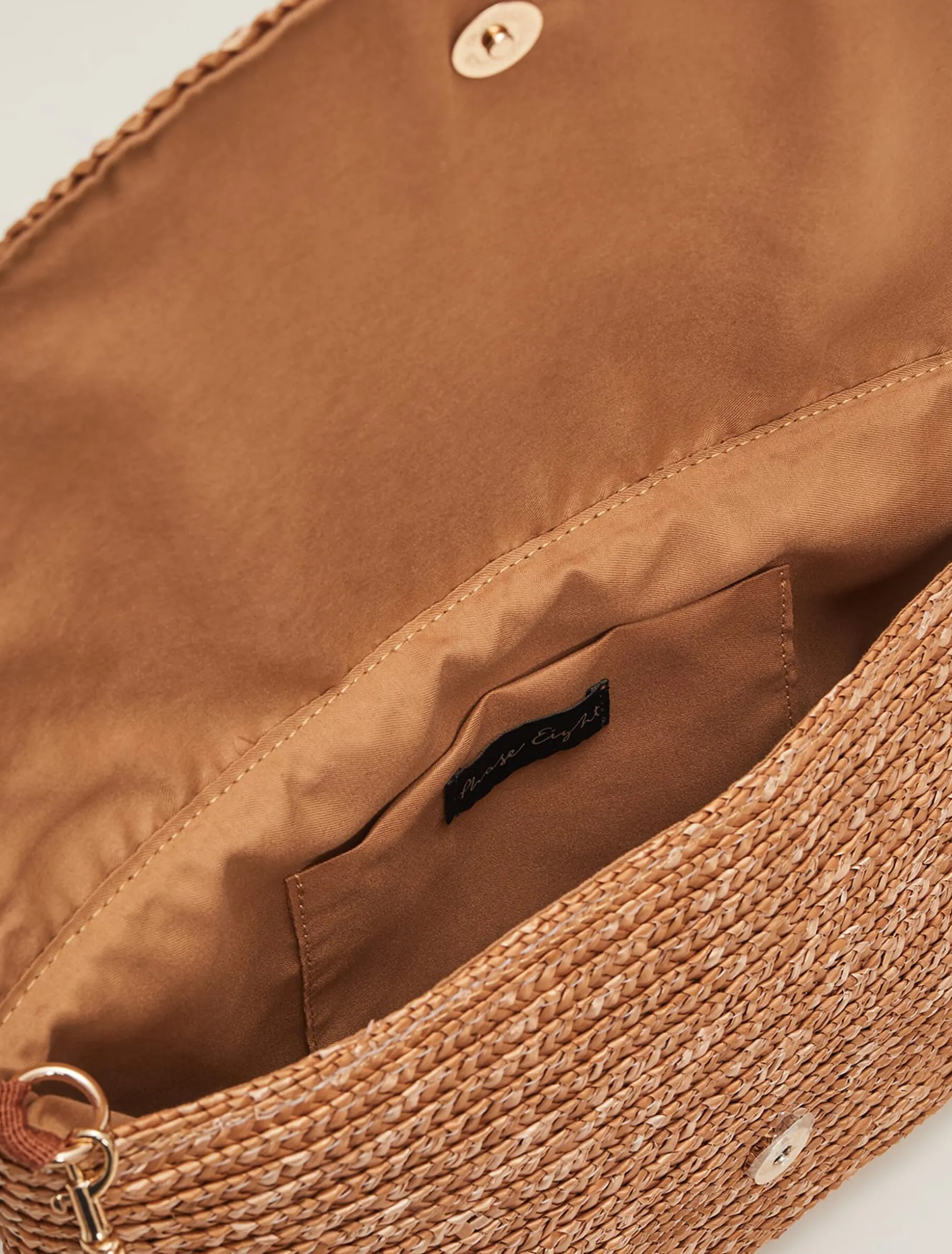 Straw Clutch Bag