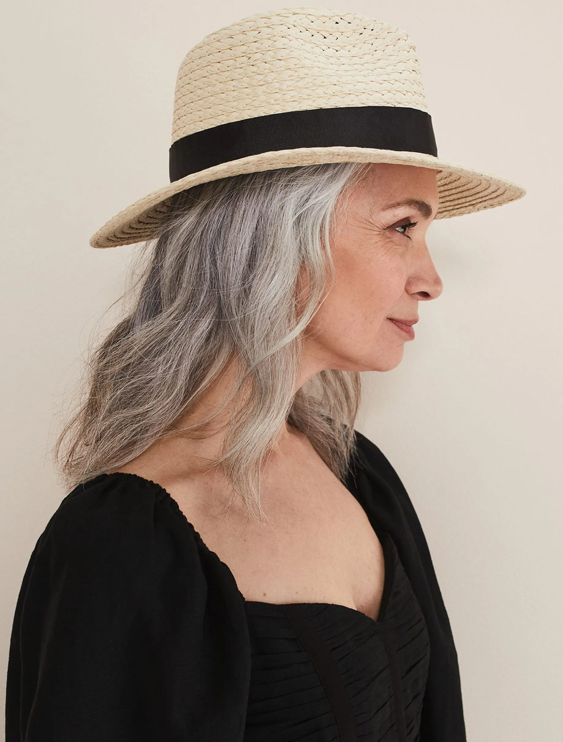 Straw Fedora Hat