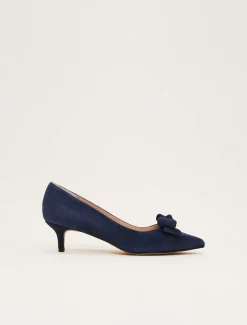Structured Bow Kitten Heel