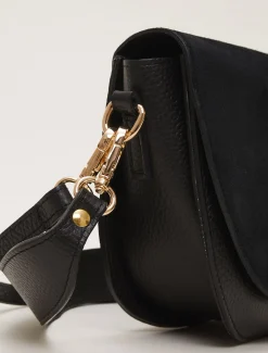 Suede Cross Body Bag