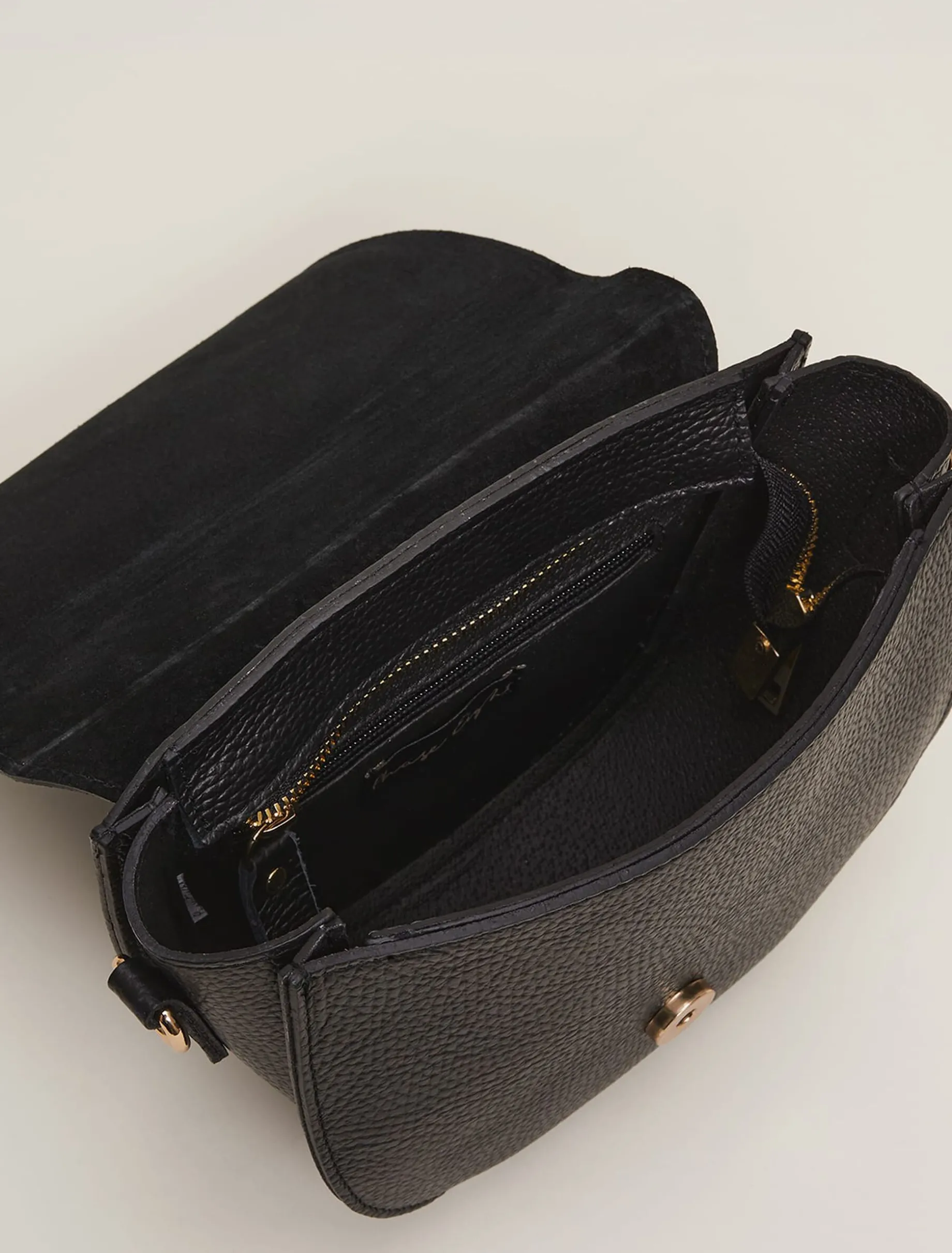 Suede Cross Body Bag