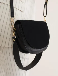 Suede Cross Body Bag