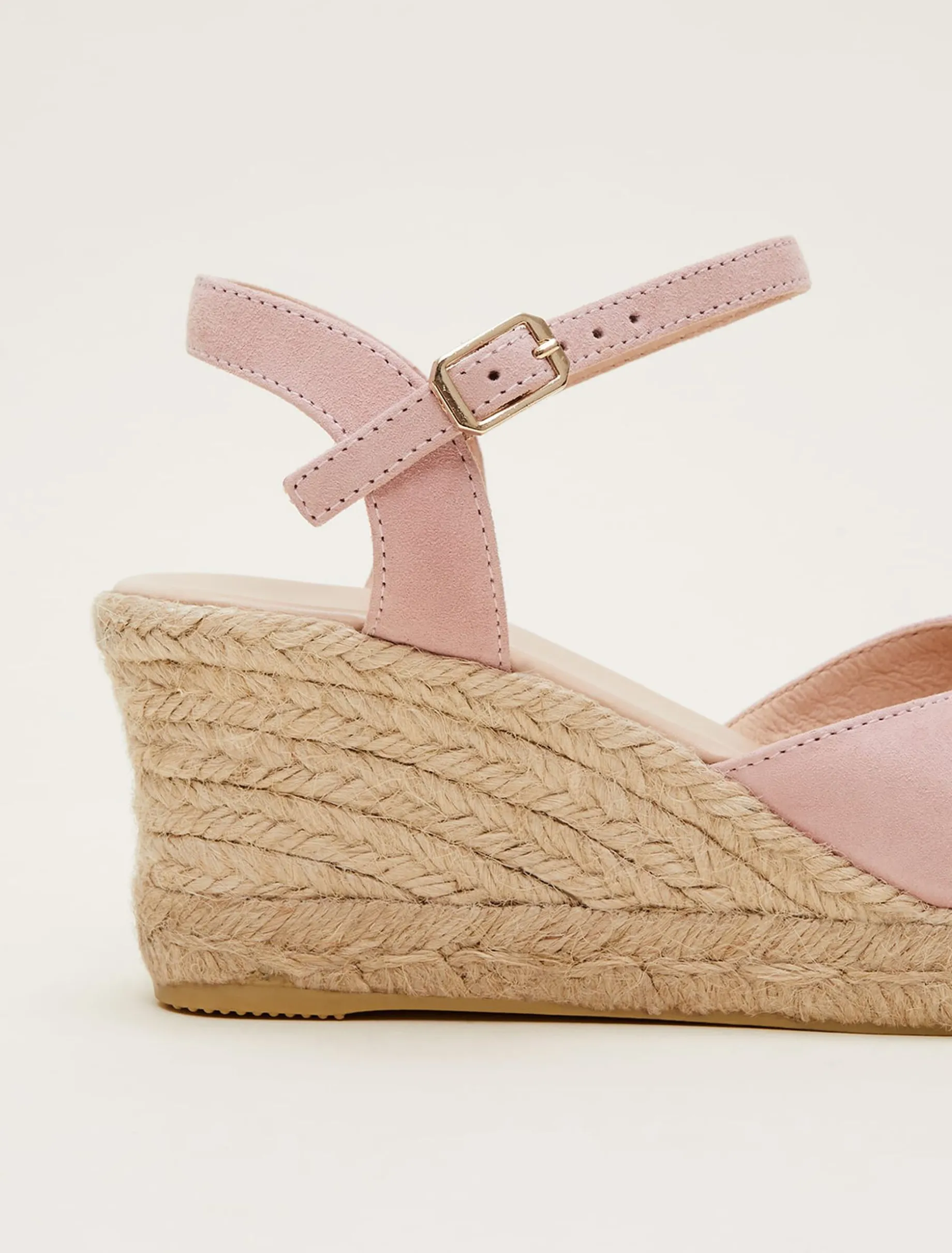 Suede Espadrilles