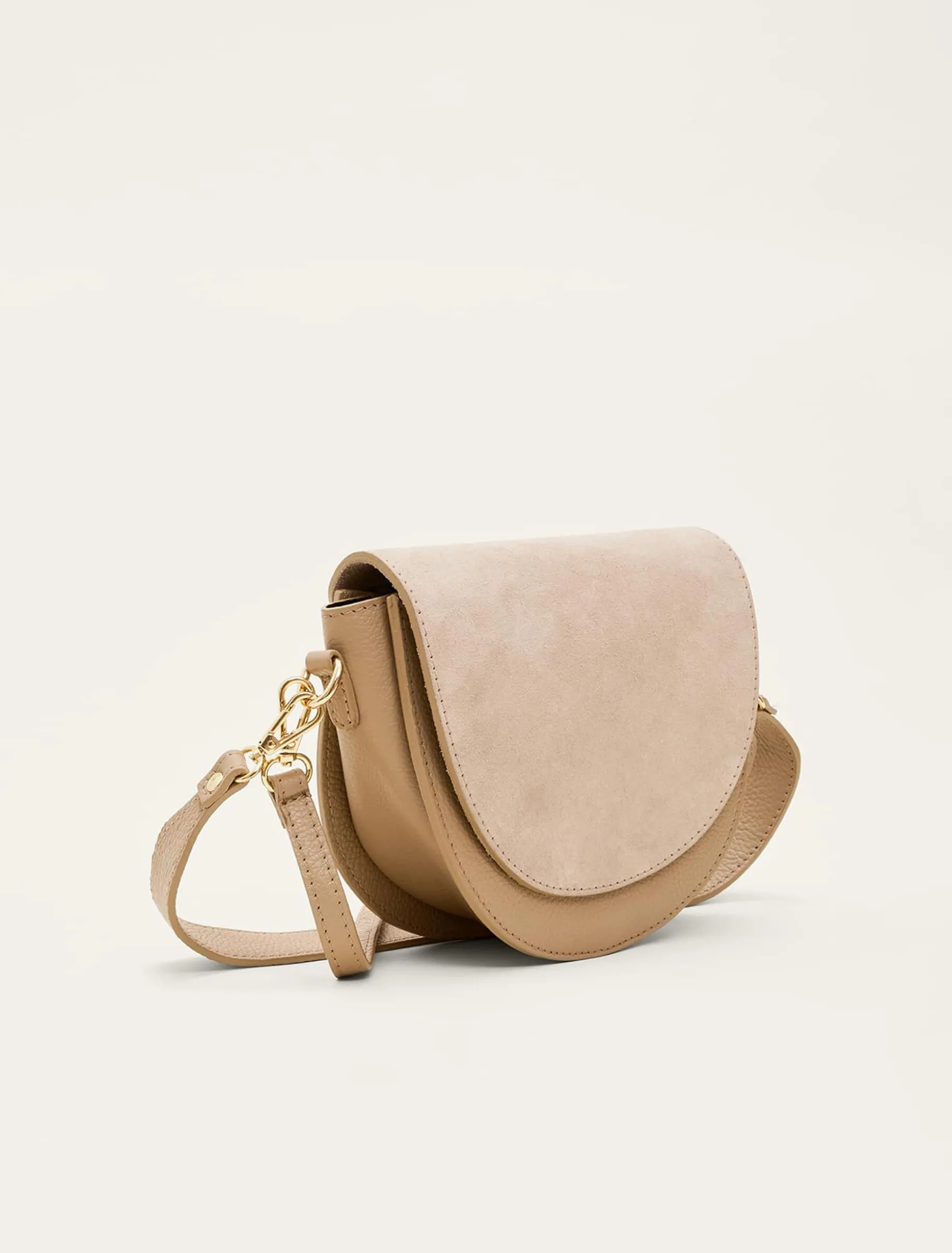 Suede Leather Cross Body Bag