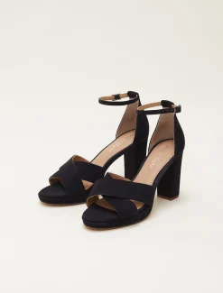 Suede Platform Heels