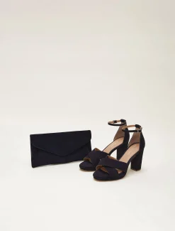 Suede Platform Heels