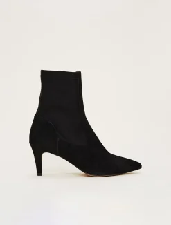 Suede Sock Boots