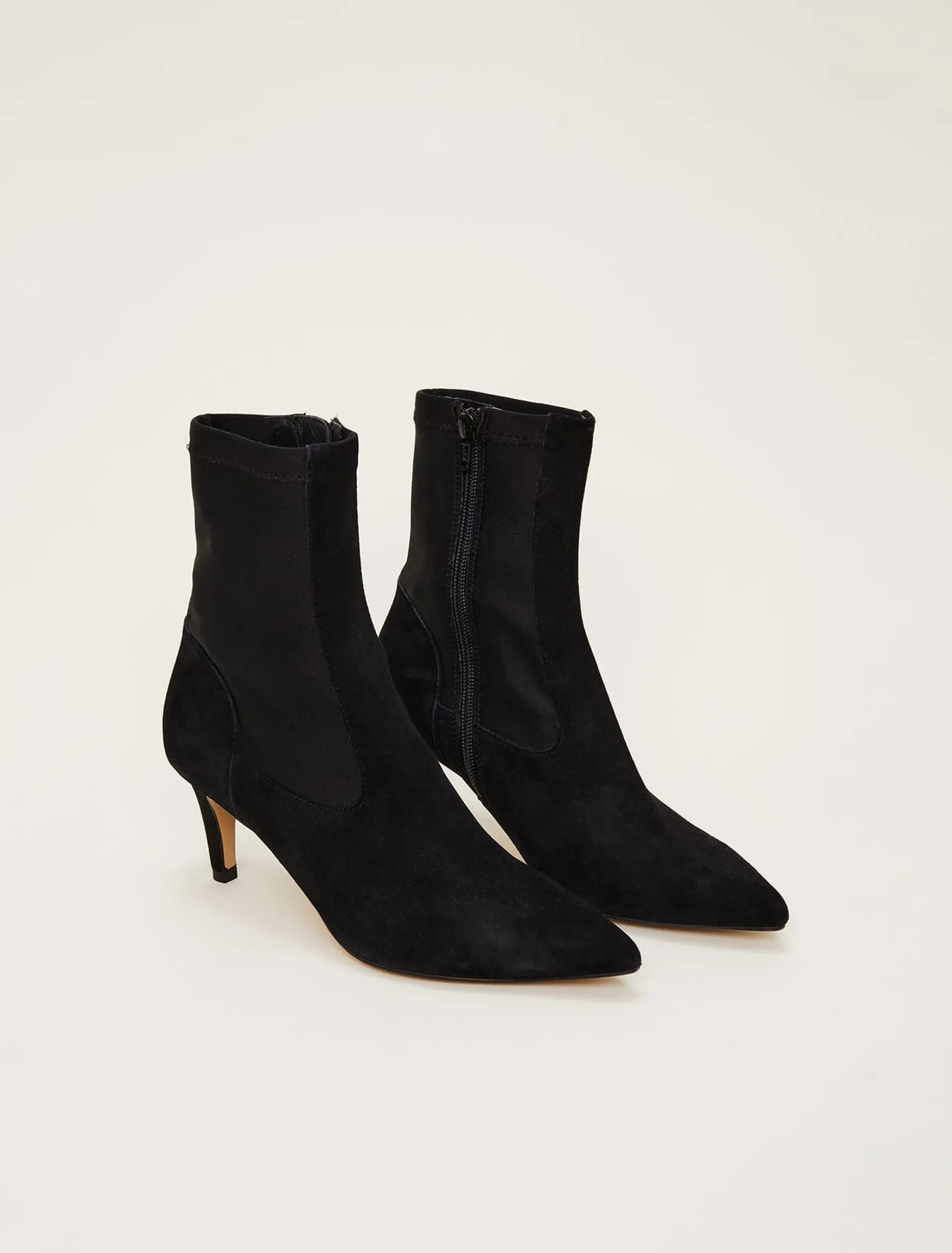 Suede Sock Boots
