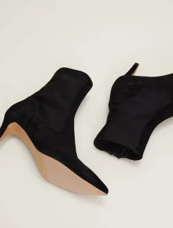 Suede Sock Boots