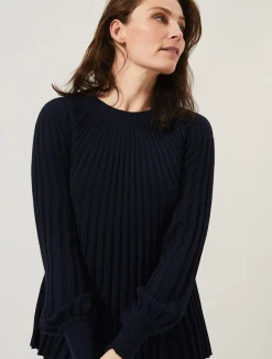 Sunray Pleat Jumper