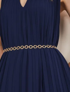 Tabitha Pleated Midi Dress