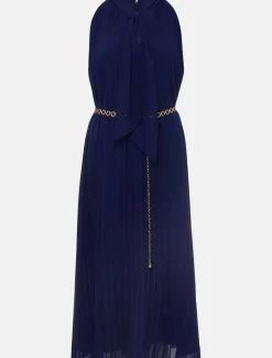 Tabitha Pleated Midi Dress