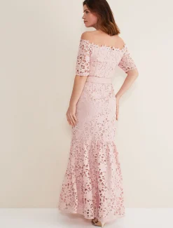 Tallulla Lace Bardot Maxi Dress