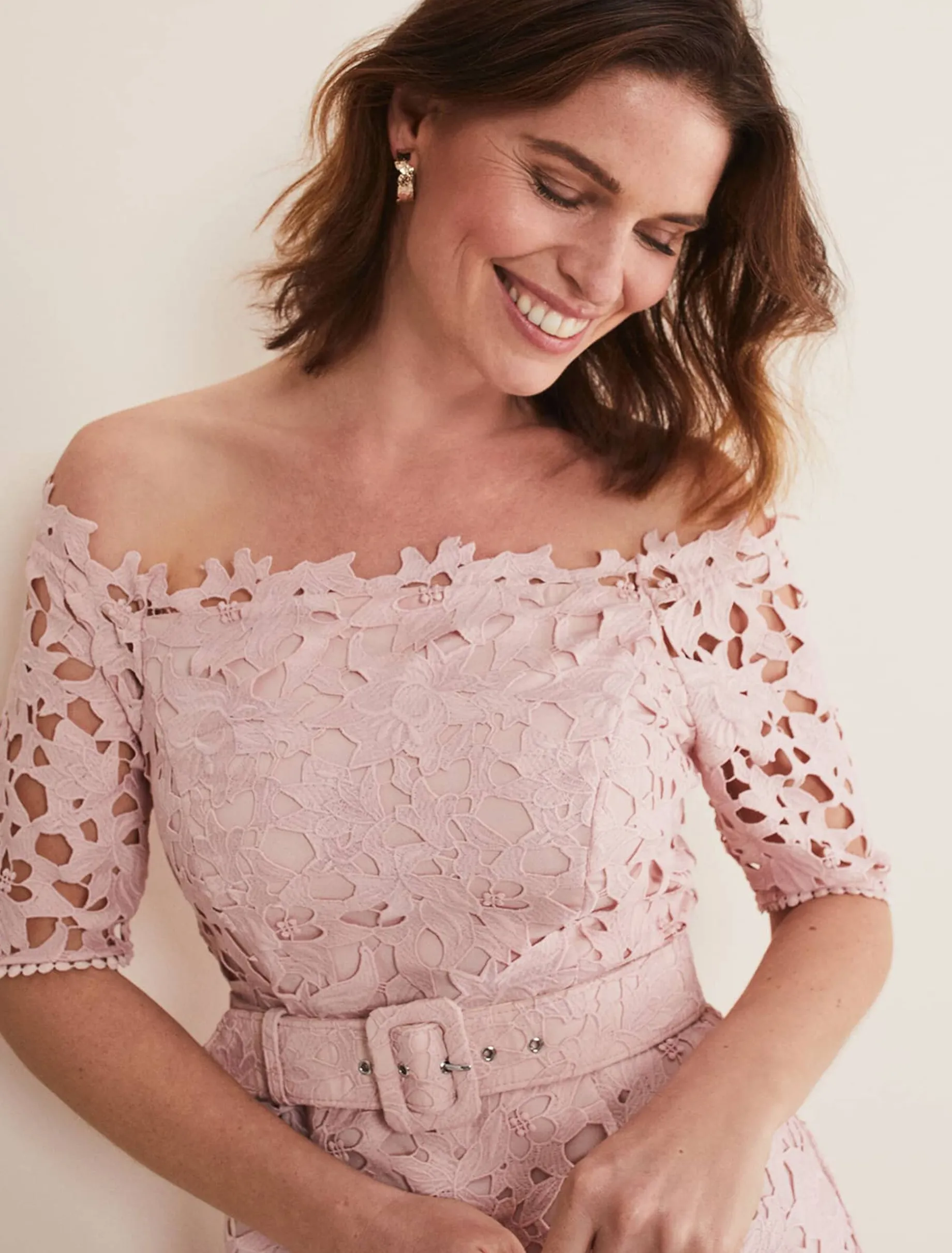 Tallulla Lace Bardot Maxi Dress