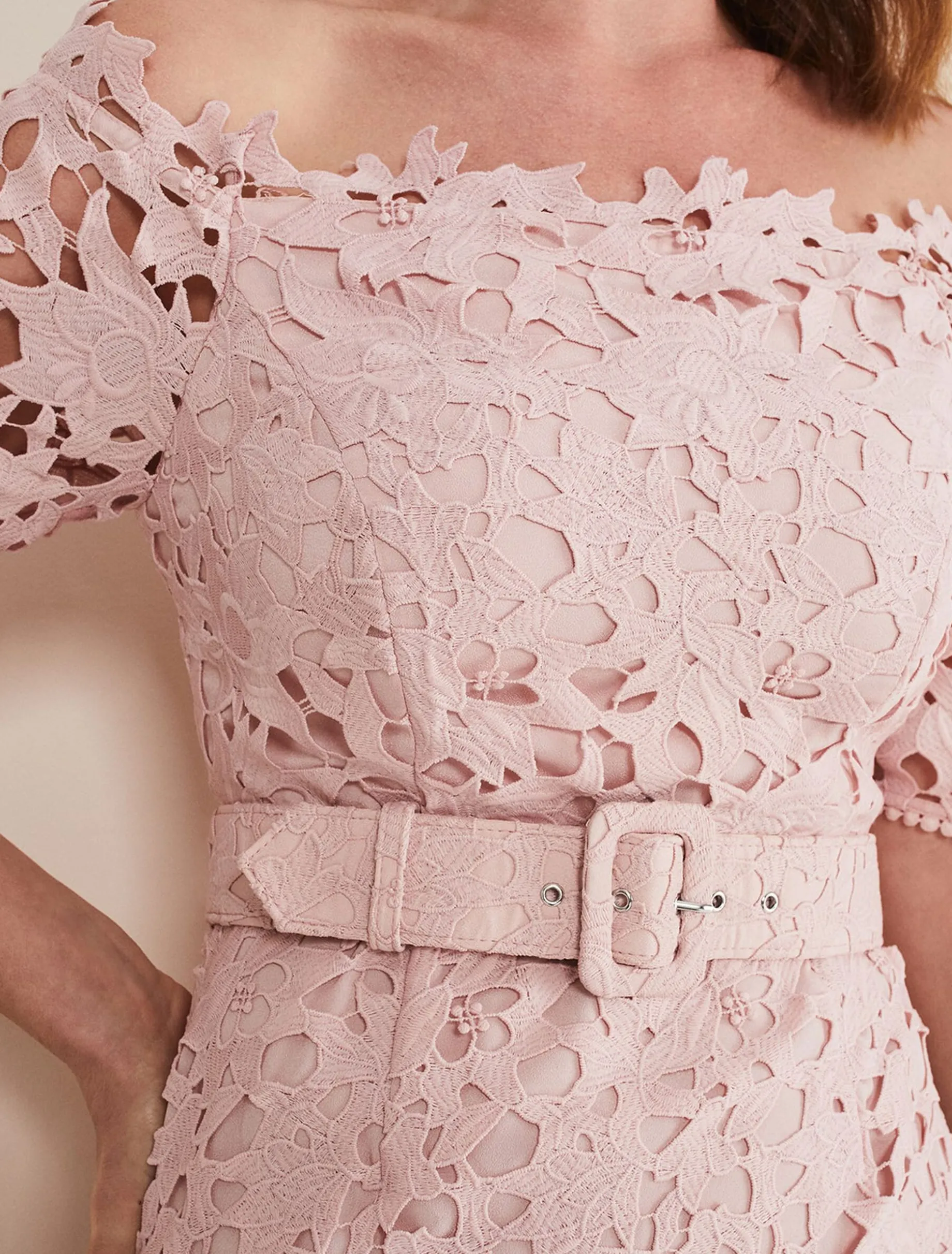 Tallulla Lace Bardot Maxi Dress