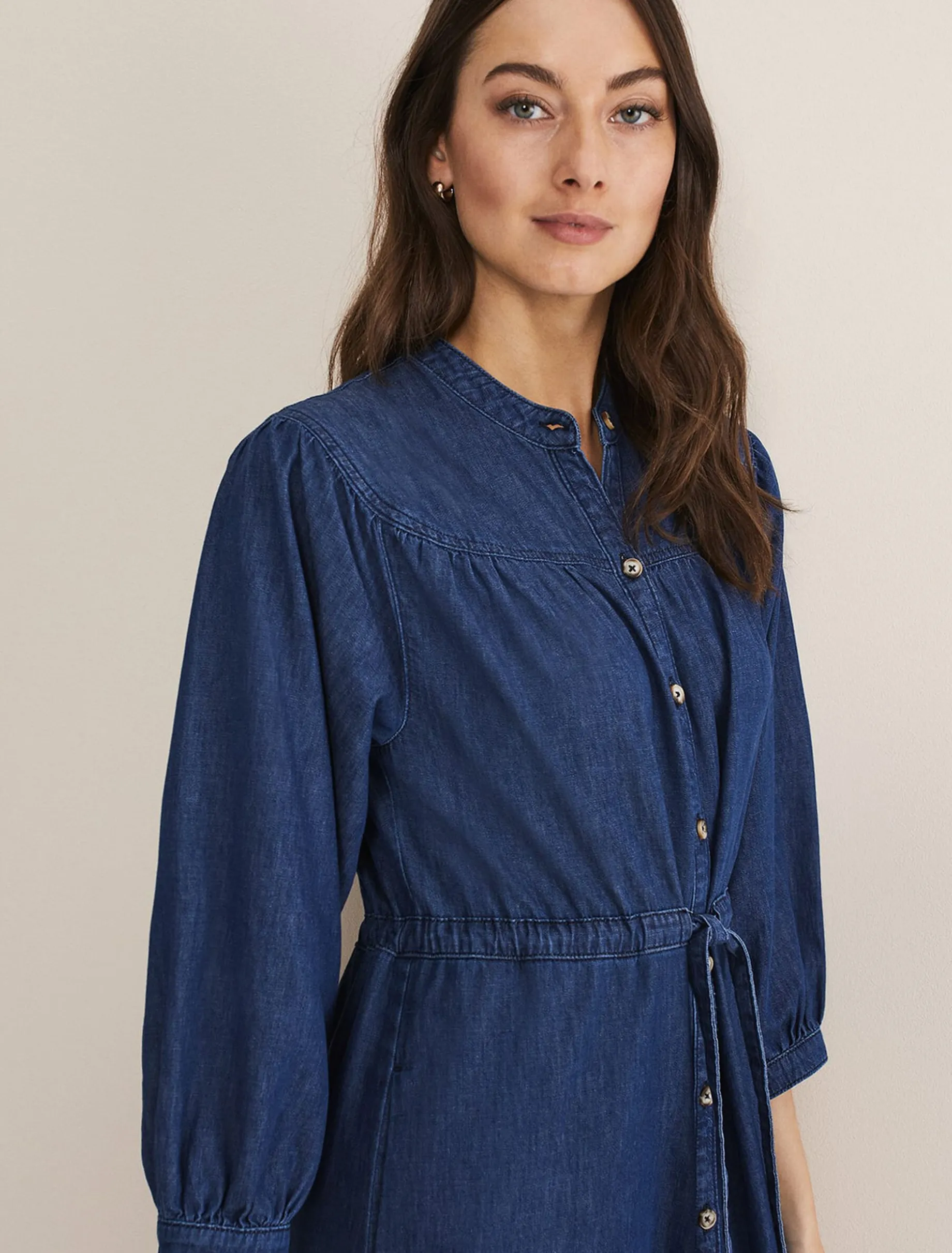 Talulla Tiered Denim Dress