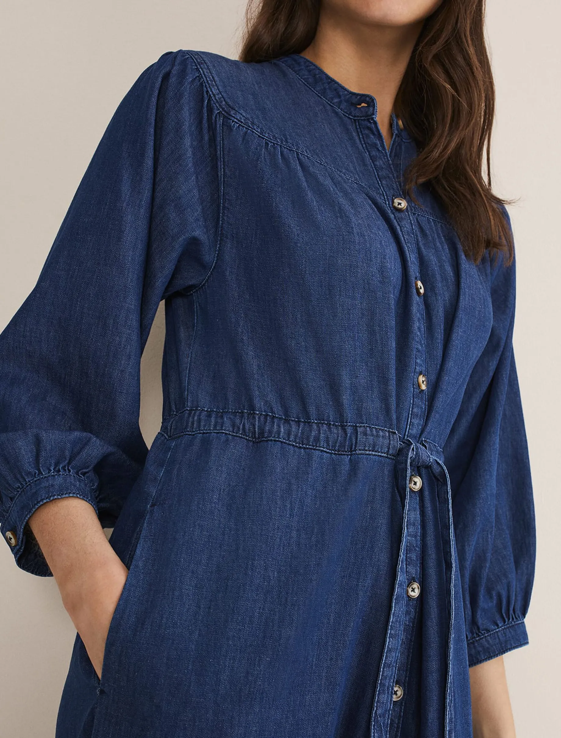Talulla Tiered Denim Dress