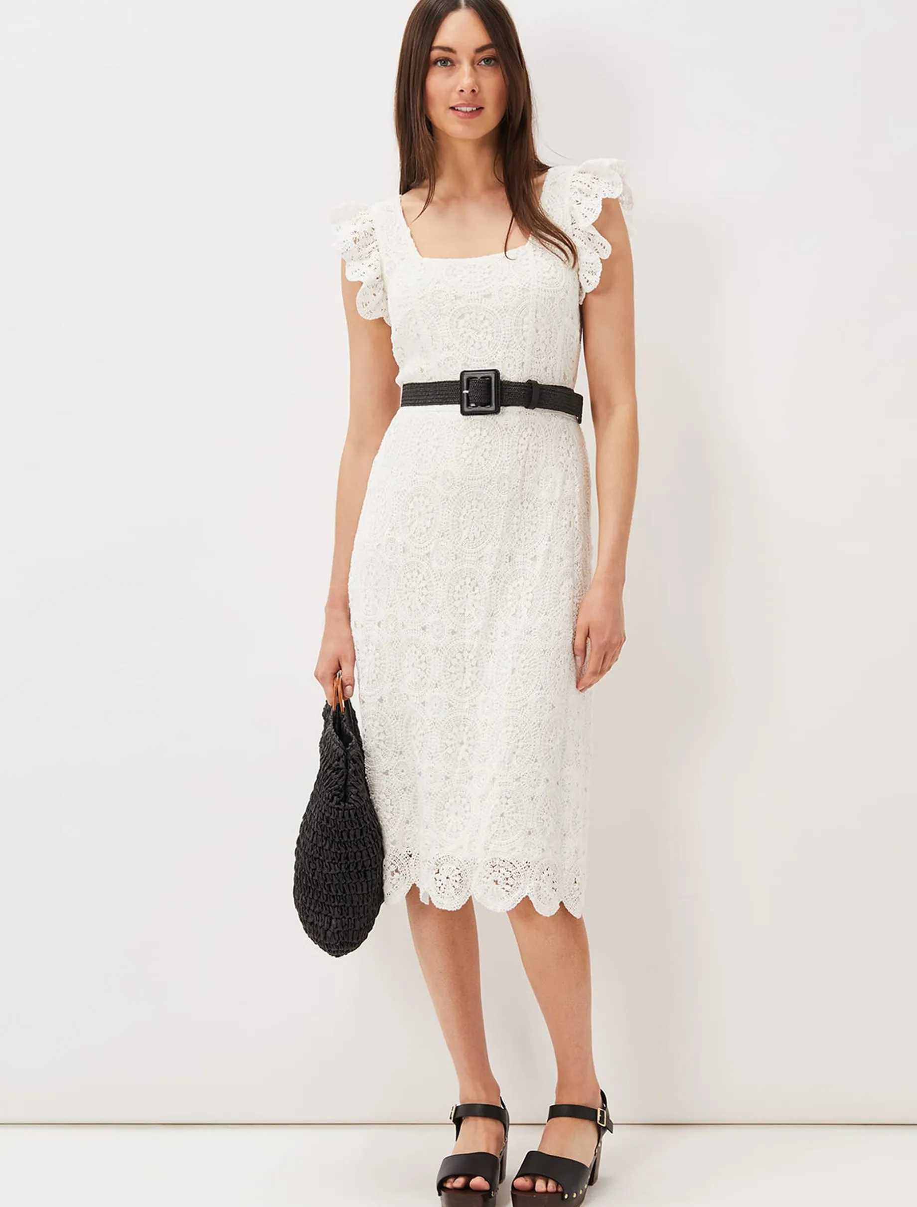 Tamari Crochet Knit Dress