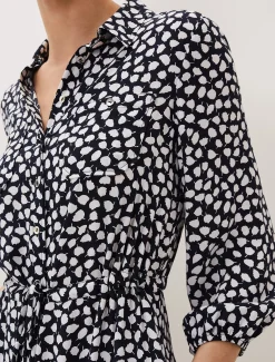 Tana Leaf Midi Dress