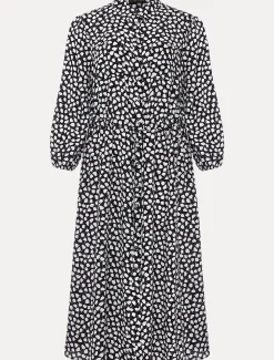 Tana Leaf Midi Dress