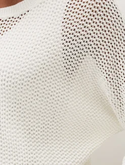 Tanah Honeycomb Stitch Knit