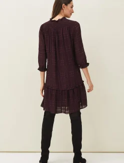 Tansy Ruffle Swing Dress