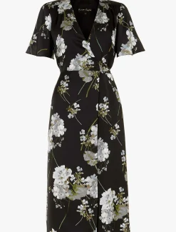 Tasha Floral Wrap Dress