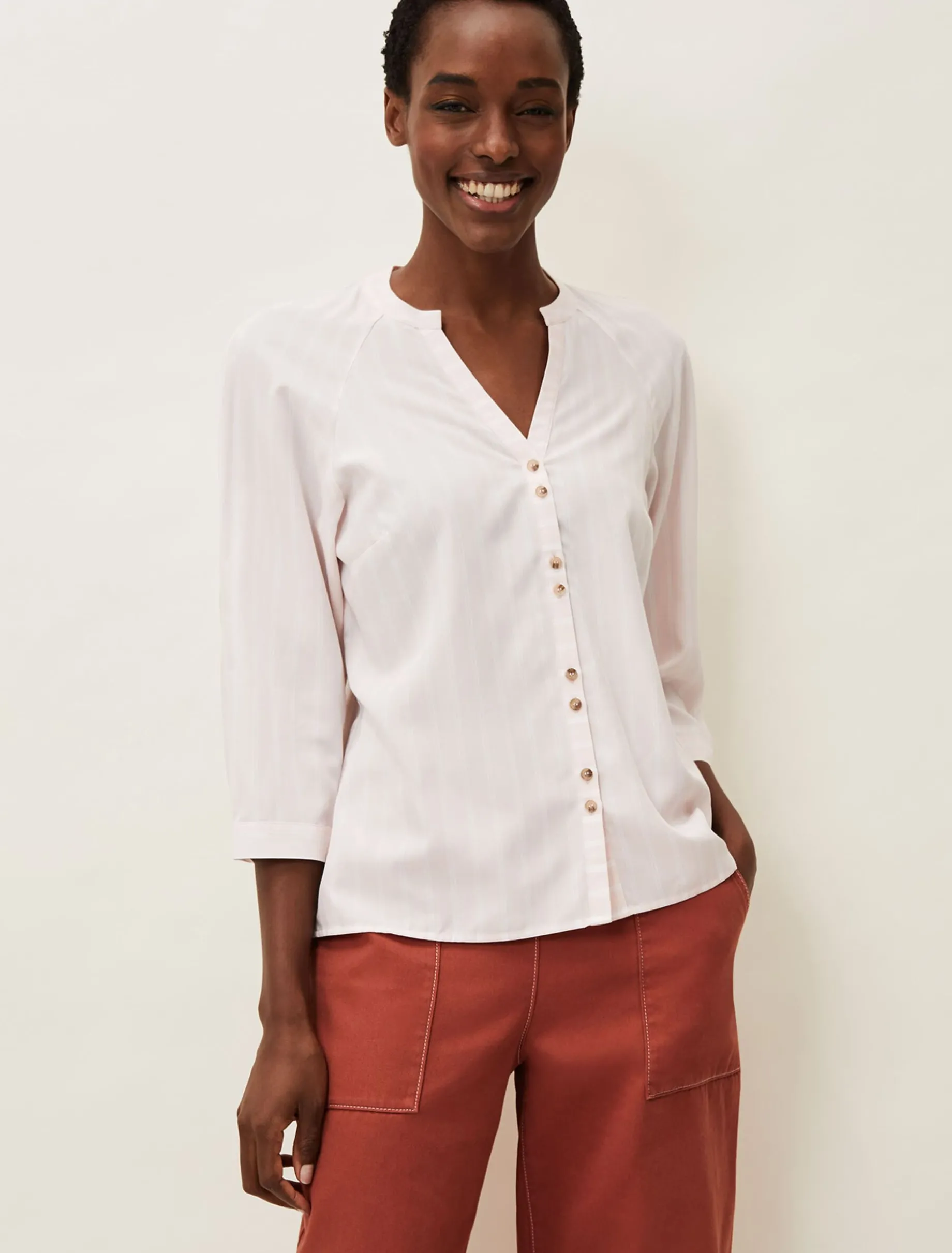 Tazanna Stripe Blouse