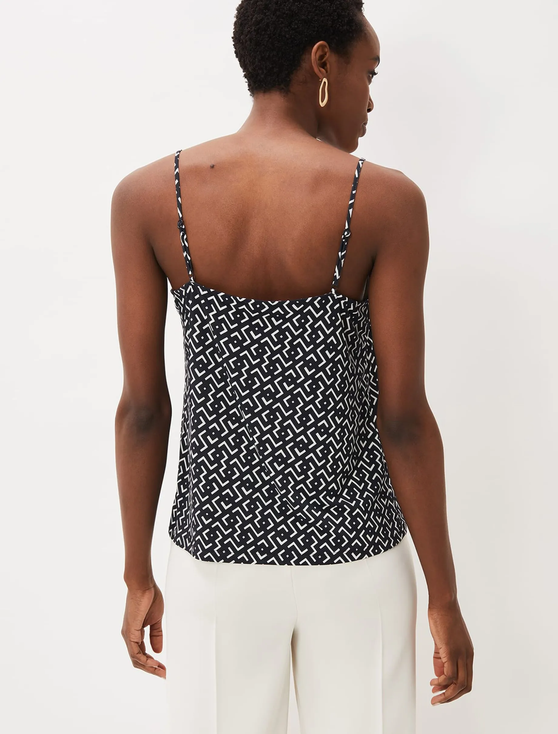 Teigan Jersey Chiffon Insert Camisole