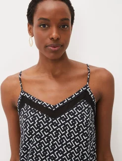 Teigan Jersey Chiffon Insert Camisole